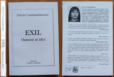 Silvia Constantinescu, Exil; Oameni si idei, Curierul Romanesc, Suedia,1995 foto