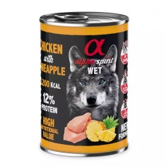 Alpha Spirit Dog Wet Chicken &amp;amp;amp; Pineapple 400 g foto