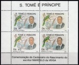 SAO TOME 1992 PASARI PERSONALITATI, Nestampilat