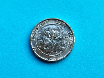 50 Lire 1977 San Marino-UNC-RAR-in realitate arata bine! foto