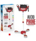 Microfoane pentru Copii Bleu 2 Buc. pe Stand cu MP3