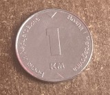C50 - Moneda foarte veche - Bosnia si Hertegovina - 1 KM - marca convertibile - 2007, Europa