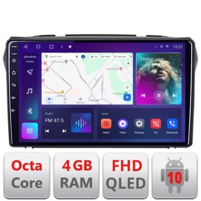 Navigatie Suzuki Alto 2009-2016 Android radio gps internet quad core 4+64 carplay android auto KIT-alto+EDT-E309v3 CarStore Technology foto