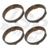 Set inele de centrare ghidaj jante noi 70.4-66.6 mm Mercedes