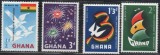 C4695 - Ghana 1960 - Aniversari 4v.neuzat,perfecta stare