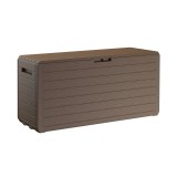 Atlas container de grădină din plastic 270l maro