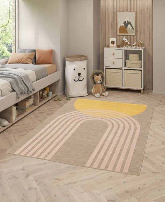 Covor Belgian, Rio 24533, Bej/Galben, Diverse Dimensiuni - 200x290 cm