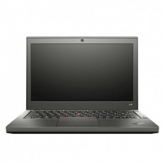 Laptop Lenovo Refurbished ThinkPad X240 HD 12.5 inch Intel Core i5-4300U 8GB 128GB SSD Windows 10 Home Black foto