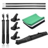 Kit de studio cu fundaluri, cu trepied, verde, alb, negru, Oem