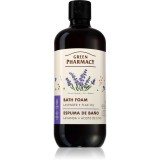 Green Pharmacy Lavender &amp; Linseed Oil Bath Foam spuma de baie cu lavanda 500 ml