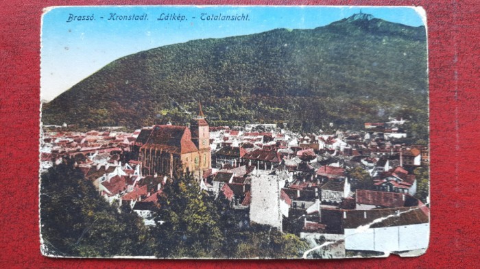 Brasov-Vedere generala-C.P.necirc.-RARA