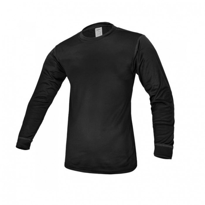 Bluza de corp termica, negru, marimea XL
