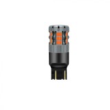 Bec LED BZRSH Canbus T20, 50W, W21W, WY21W, 7443, 30 LED-uri Marsarier, Pozitii Semnalizare, Frana, alb, 6500K, fara eroare, IPF