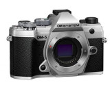 Aparat Foto Mirrorless Olympus OM SYSTEM OM-5 body, 20.4 Mpx, Filmare 4K (Argintiu)