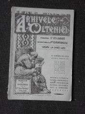 Revista Arhivele Olteniei nr.23/1926 foto