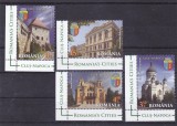 ORASELE ROMANIEI,CLUJ-NAPOCA,SERIE,2010,Lp.2116, MNH **,ROMANIA, Arhitectura, Nestampilat