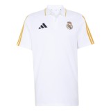 Real Madrid tricou polo DNA white gold - M