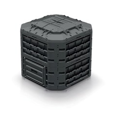 Compostor de gradina, 650 L, negru, Compogreen, Vario foto