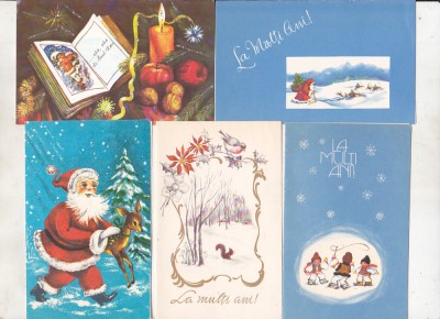 bnk cp Romania - lot 40 felicitari uzate foto
