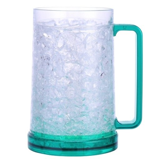 Cană cu gel răcoritor, 400 ml, Verde