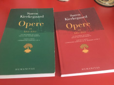 Soren Kierkegaard, Opere II Sau-Sau 2vol.( ambele părți)-traducere din lb.daneza foto