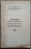 Propuneri Asanarea Bancilor Reinvierea Creditului 1932 Pitesti Carte Veche Bibliofilie