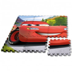 Covor puzzle Cars 9 piese SunCity EWA17625WDInitiala foto