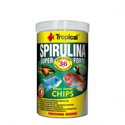 TROPICAL Spirulina Super Forte Chips 100ml/52g foto