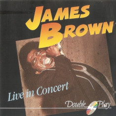 CD James Brown ‎– Live In Concert, original