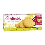 Biscuiti aroma vanilie si lamaie, 156g, Gerlinea