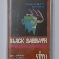 Caseta Audio Black Sabbath - Paranoid ( VEZI DESCRIEREA)