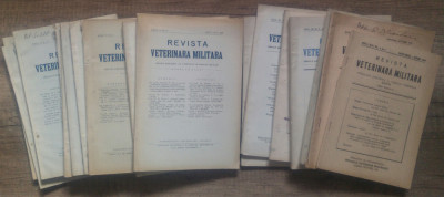 Revista Veterinara Militara// lot 18 volume foto