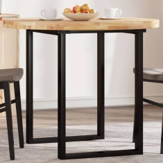 vidaXL Blat de masă rotund, &Oslash;90x4 cm, lemn masiv de acacia 4008693