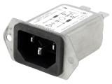 Conector SCHURTER C14 alimentare AC 10A 250VAC cod 5120.0006.0