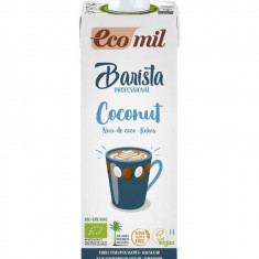 Bautura Vegetala de Cocos pentru Cafea Barista Bio 1 litru Ecomil