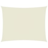 Cumpara ieftin Panza parasolar, crem, 2,5x4 m, tesatura oxford, dreptunghiular