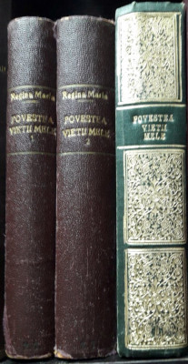 Regina Maria-Povestea vietii mele-1937-3 volume foto