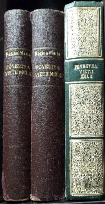 Regina Maria-Povestea vietii mele-1937-3 volume