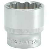 Yato YT-1292 - Capat cheie tubulara cu profil hexagonal interior 12 laturi 32 mm 1/2 inch