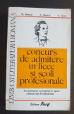 LIMBA ȘI LITERATURA ROM&Acirc;NĂ: Concurs de admitere &icirc;n licee - M. Boatcă, G. Șovu