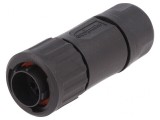 Conector Circular Mufă pe Cablu 10 PIN Tată