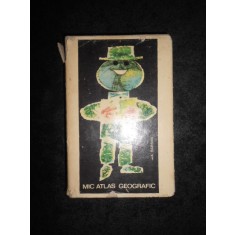 A. Barsan - Mic atlas geografic (1967, editie cartonata)