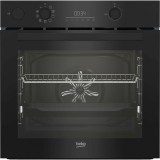 Cuptor incorporabil Beko BBIS17300XCMPE, 72 l, 7 programe, Curatare pirolitica, 3D Cooking, Clasa A+