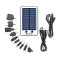 Set incarcator solar universal Bresser, 2000 mAh, mini USB, 10 conectori