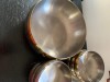 Set Desert Zepter Baron, Inox Placat Aur 24K, 7 Piese: Bol Mare + 6 Boluri Mici, Vesela Lux