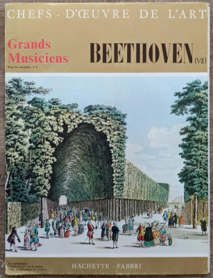 Beethoven// revista + placa vinil, seria Grands Musiciens, Hachette-Fabbri foto