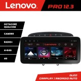 Navigatie Peugeot 308 2008-2013 Lenovo Pro 12.3 inch QLED 4G 4+64GB