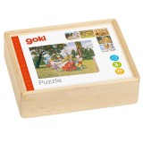 Puzzle cuburi povestile copilariei, Goki