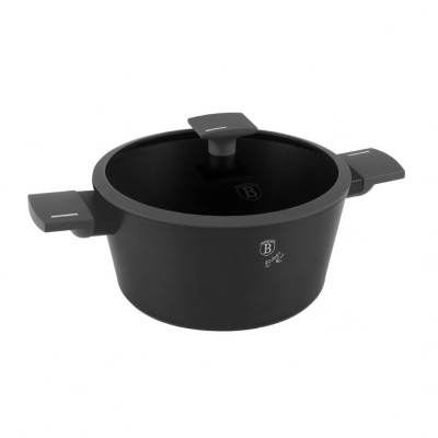 Oala cu capac 24 cm,,4.1 litri -Anthracite Collection Berlinger Haus BH 8131 foto