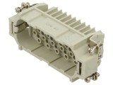 Conector ILME HDC CDM 40, 40 pini, 10A 600V inserturi contact tată